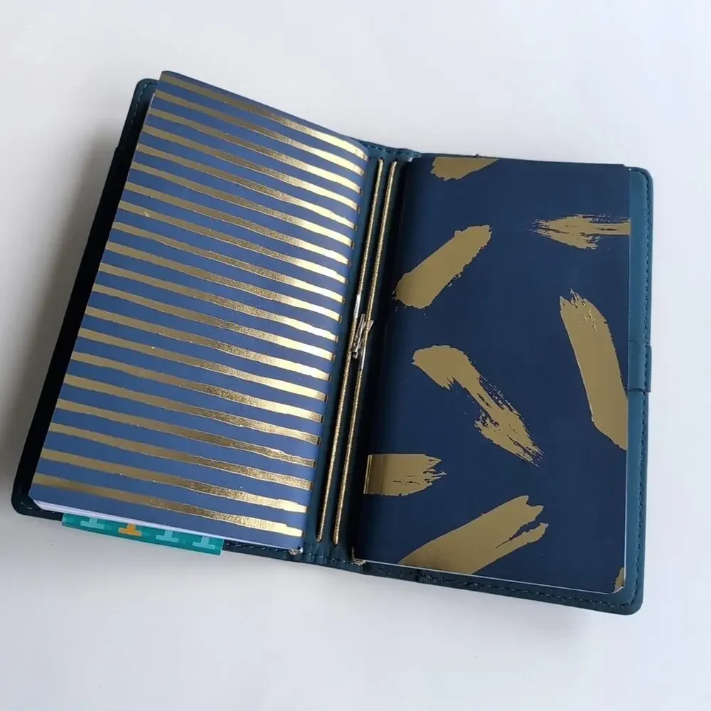 Pen+Gear Travelers Notebook Set Simulated Faux Leather 240 Pages NEW